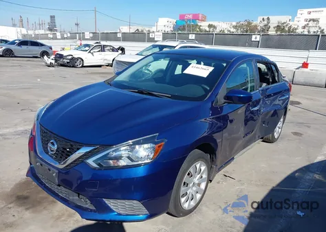 2019 Nissan Sentra S z USA, uszkodzony, nr VIN 3N1AB7AP3KY407003